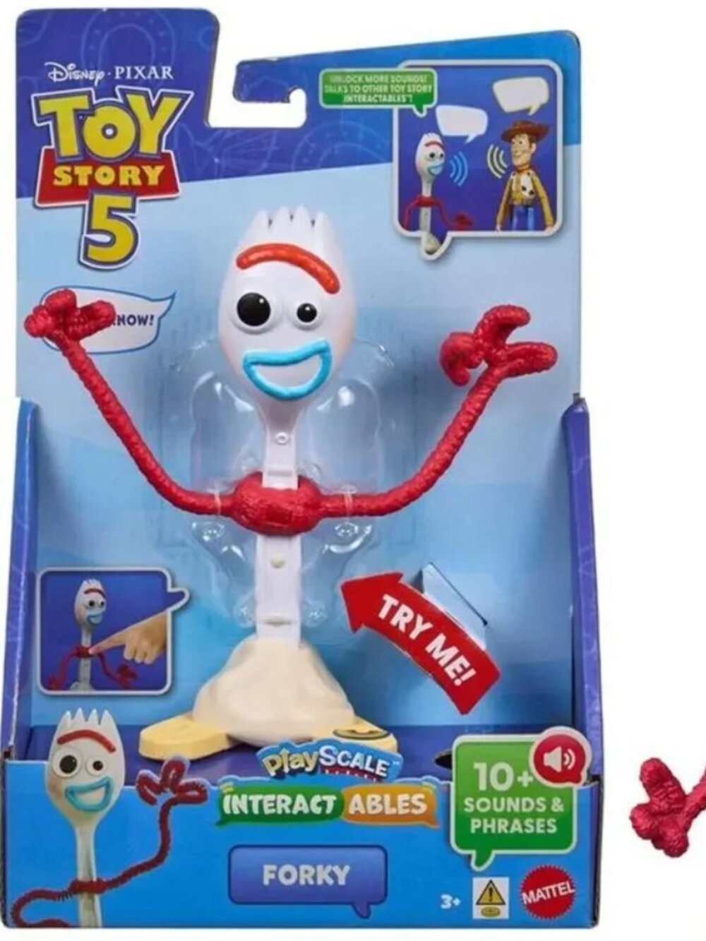 Toy Story 5 Forky Interactables Phrases & Crosstalk HTF & So much Fun! Brand New